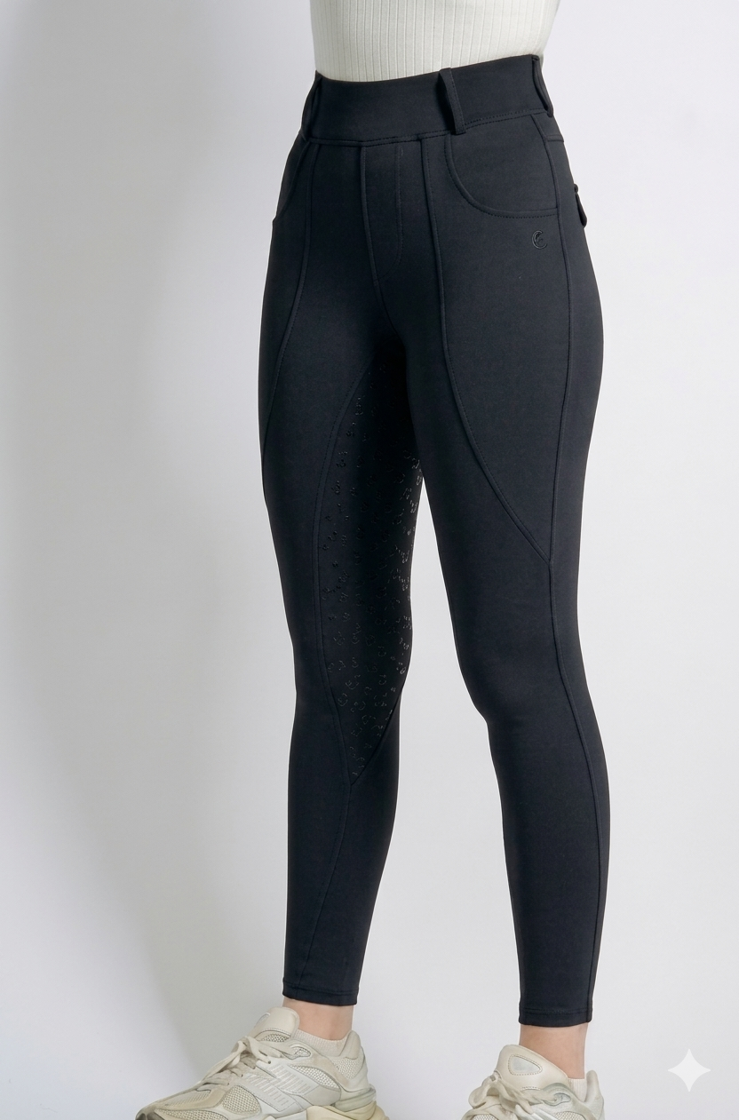 Black Hybrid Breeches